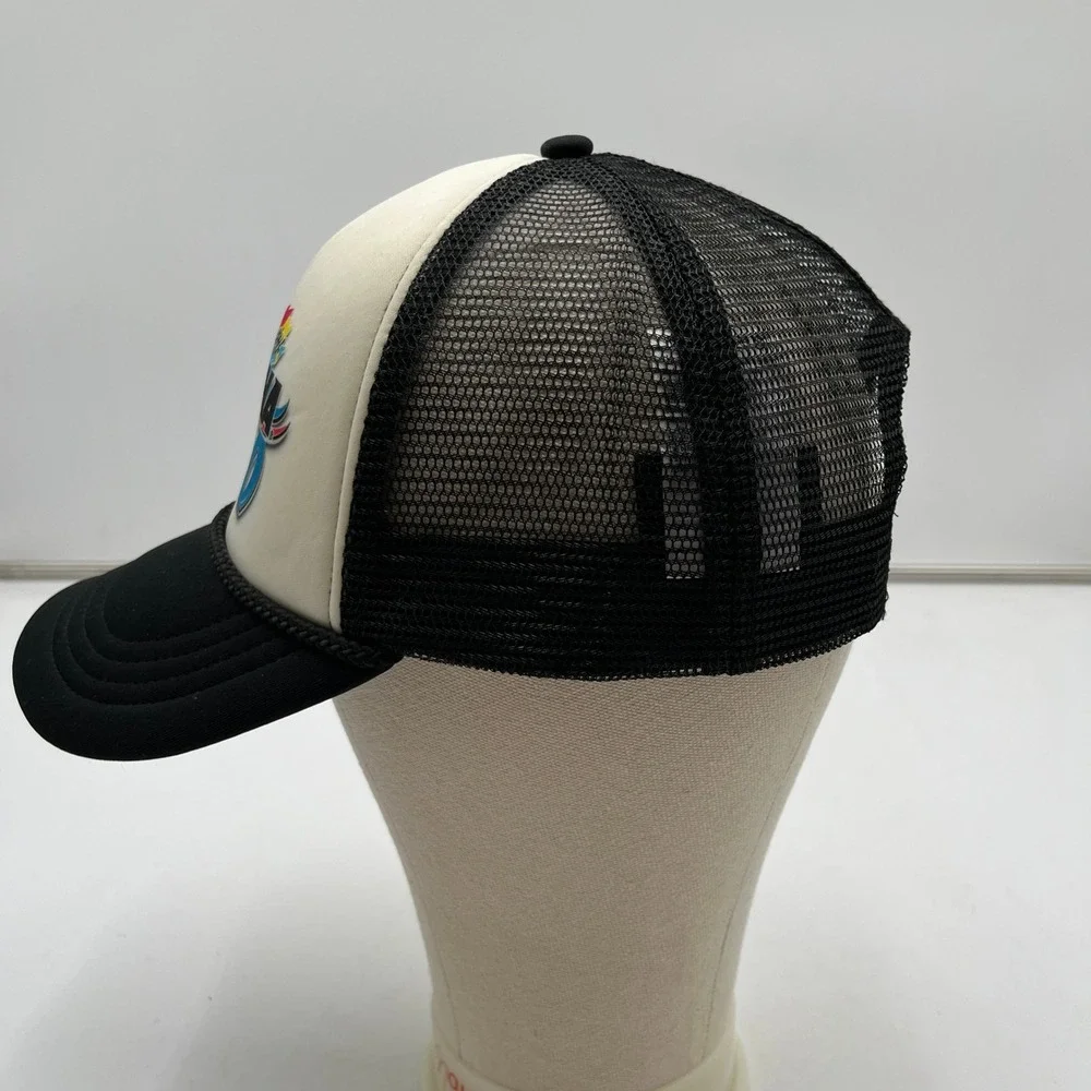NASCAR Daytona‎ 500 Trucker Hat Mesh Snapback Racing Black OSFM Cotton On